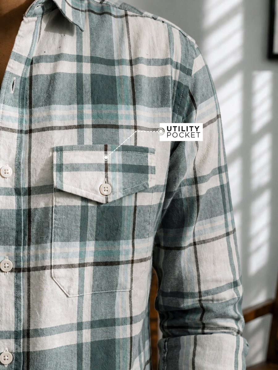 Plaid: Green - Shirt | MyDesignation