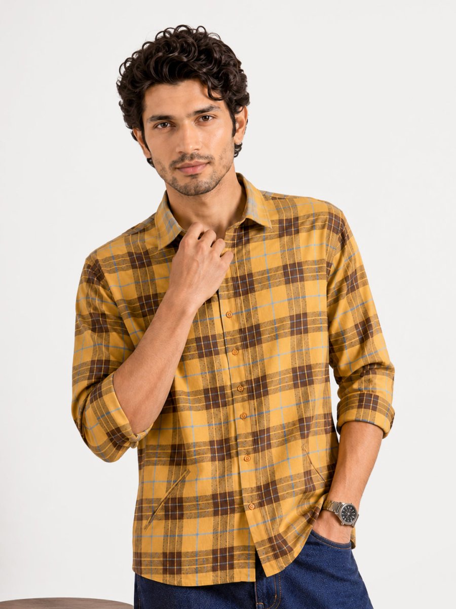 Plaid: Mustard - Shirt | MyDesignation