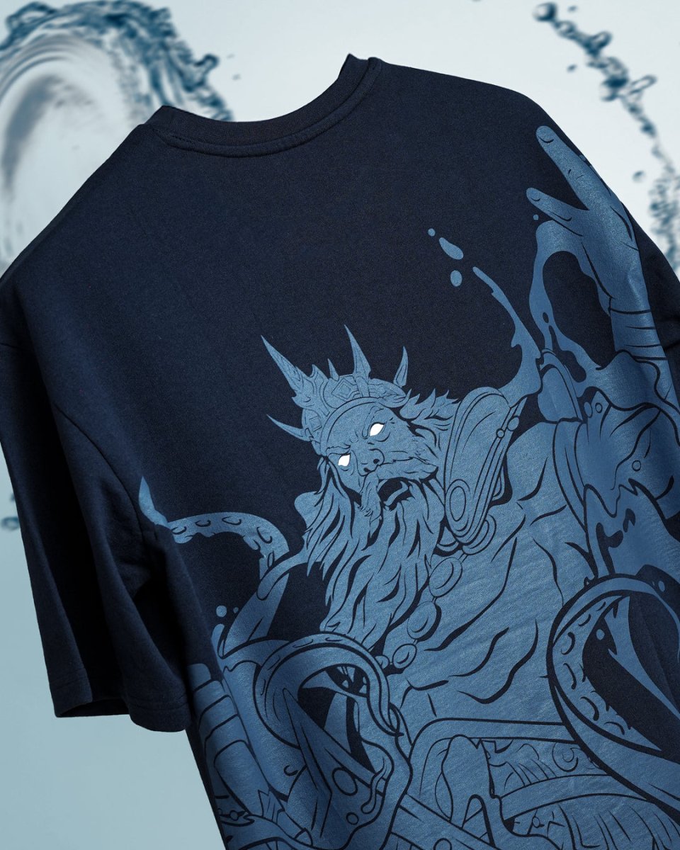 Poseidon - Women Oversized T-shirt | Mydesignation