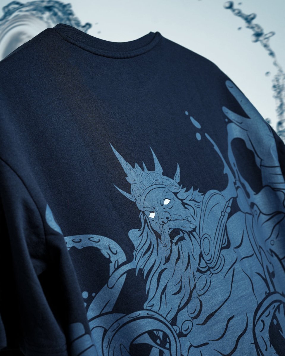 Poseidon - Women Oversized T-shirt | Mydesignation