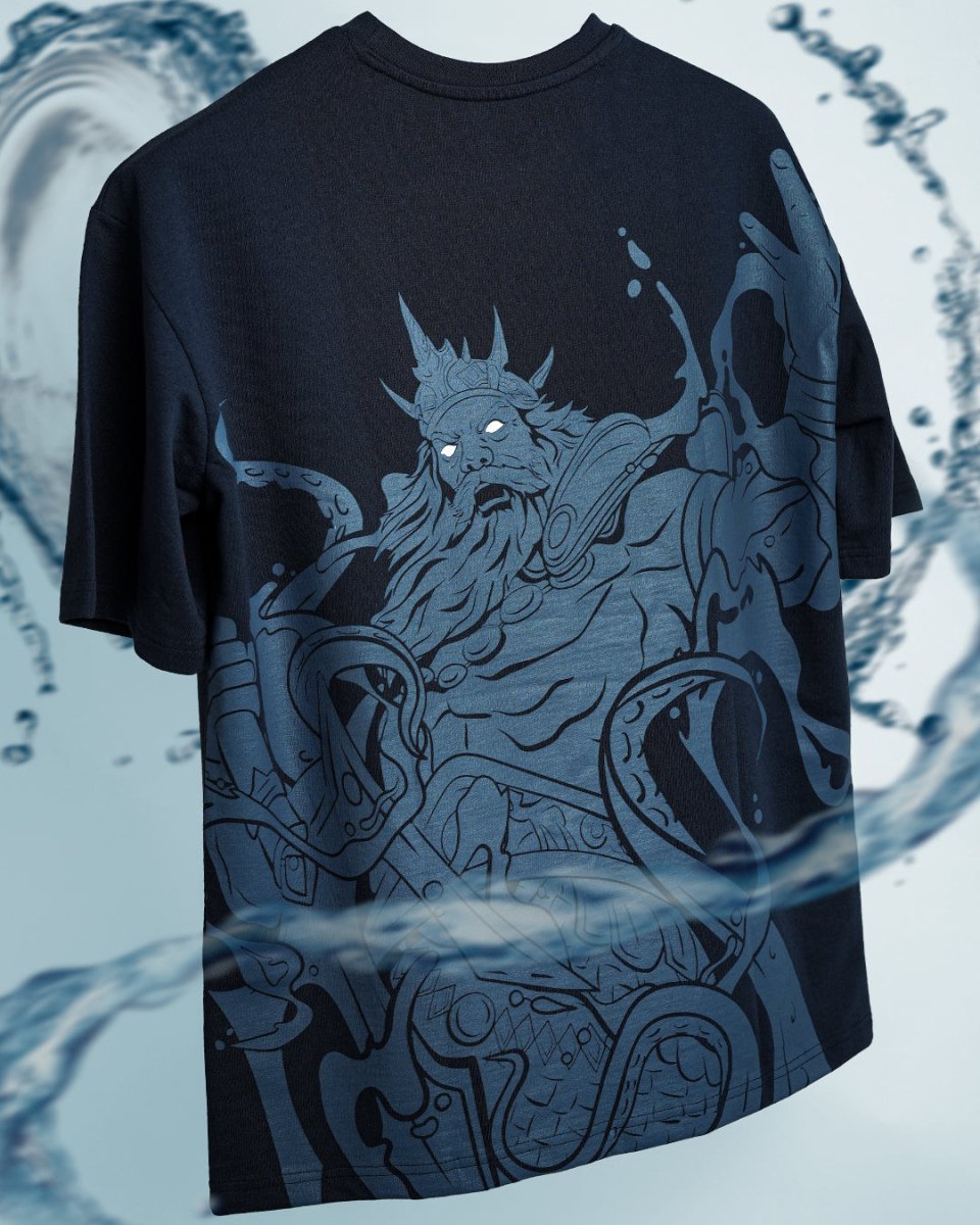 Poseidon - Women Oversized T-shirt | Mydesignation