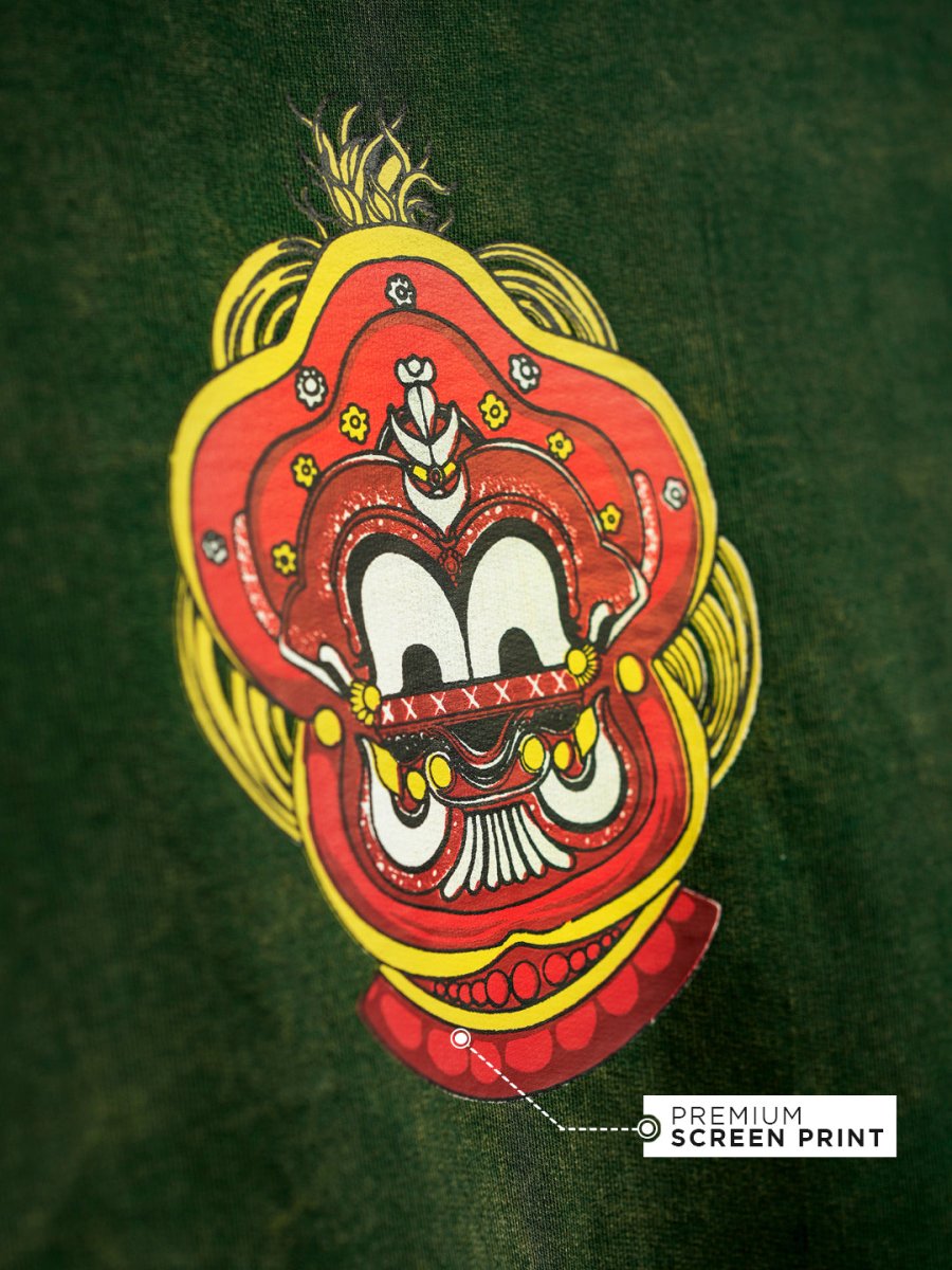 Pottan Theyyam - Oversized T-shirt | Mydesignation