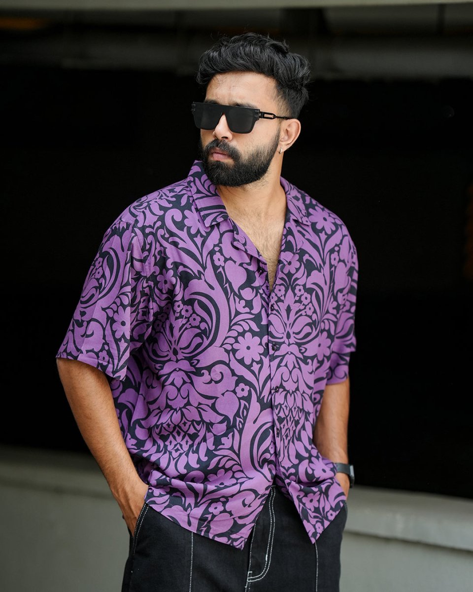Purple Aztec - Men Shirt | Mydesignation