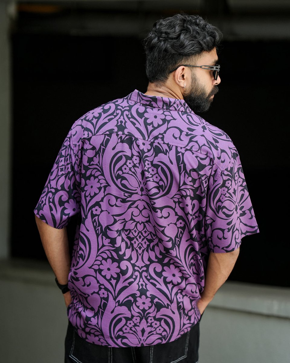 Purple Aztec - Men Shirt | Mydesignation