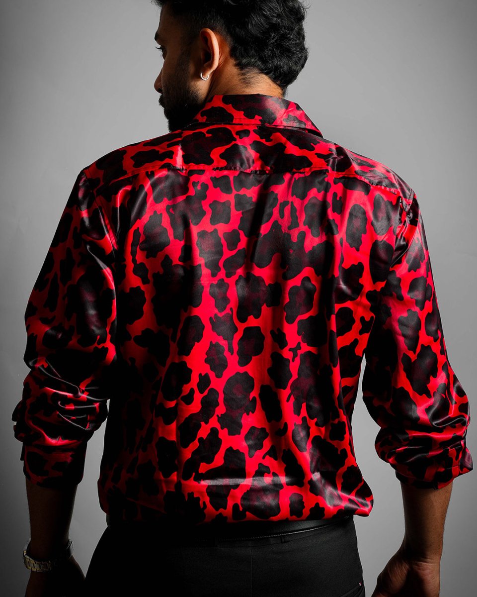 Red Leopard - Men Shirt | Mydesignation