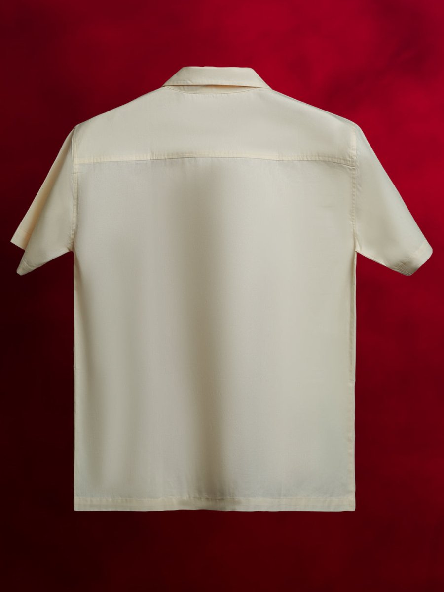 Red Sparrow Embroidered Shirt - Men Shirt | Mydesignation