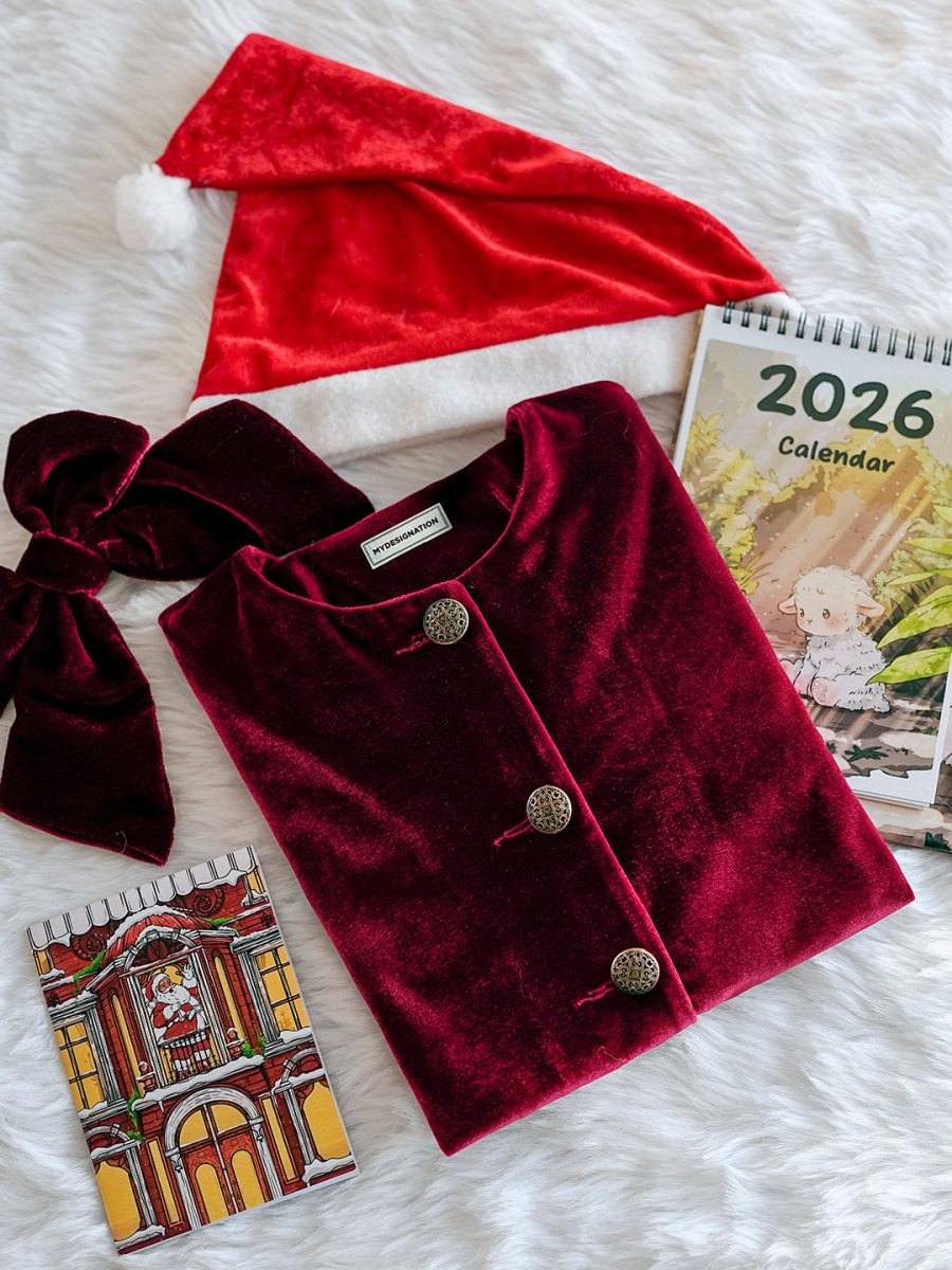 Red Velvet Box - Santa&