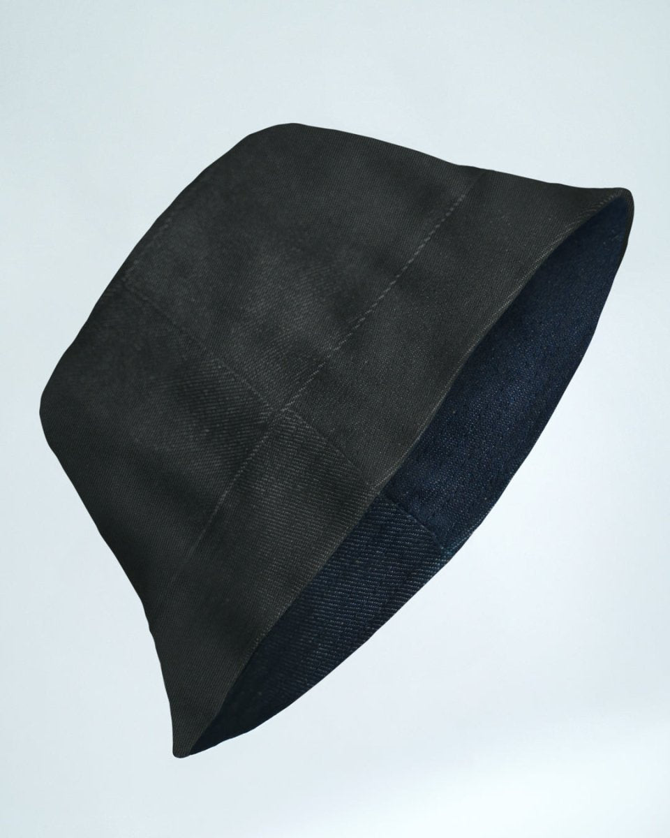 Reverse Denim Bucket Hat - | Mydesignation
