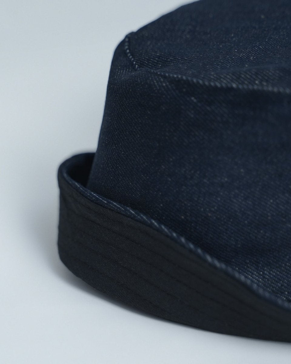 Reverse Denim Bucket Hat - | Mydesignation