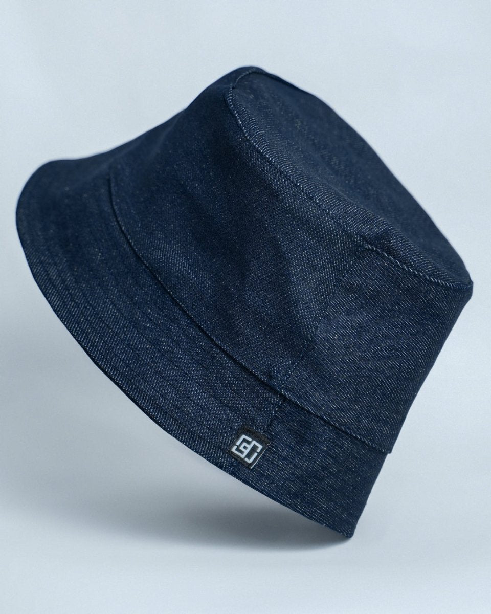 Reverse Denim Bucket Hat - | Mydesignation