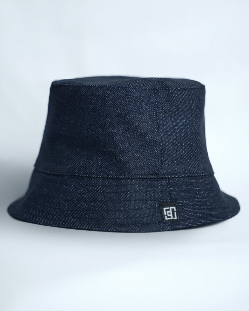 Reverse Denim Bucket Hat - | Mydesignation
