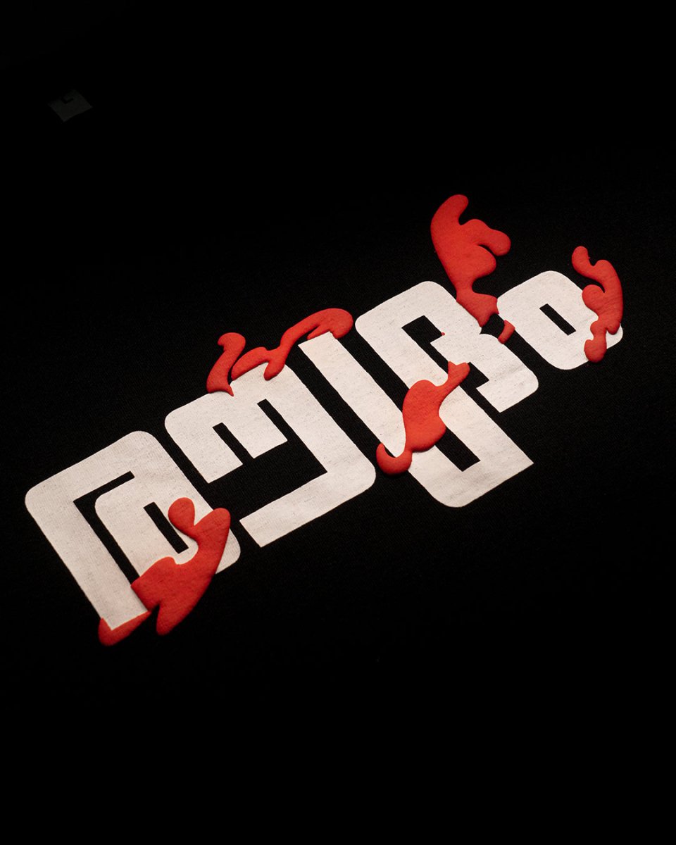 Roudram Oversized Tshirt - 3D Puff Print - Women Oversized T-shirt | Mydesignation