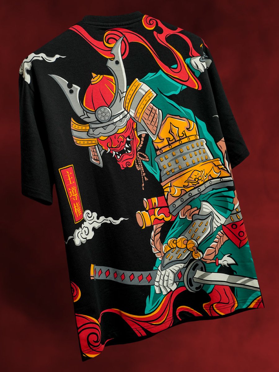 Samurai - Women Oversized T-shirt | Mydesignation