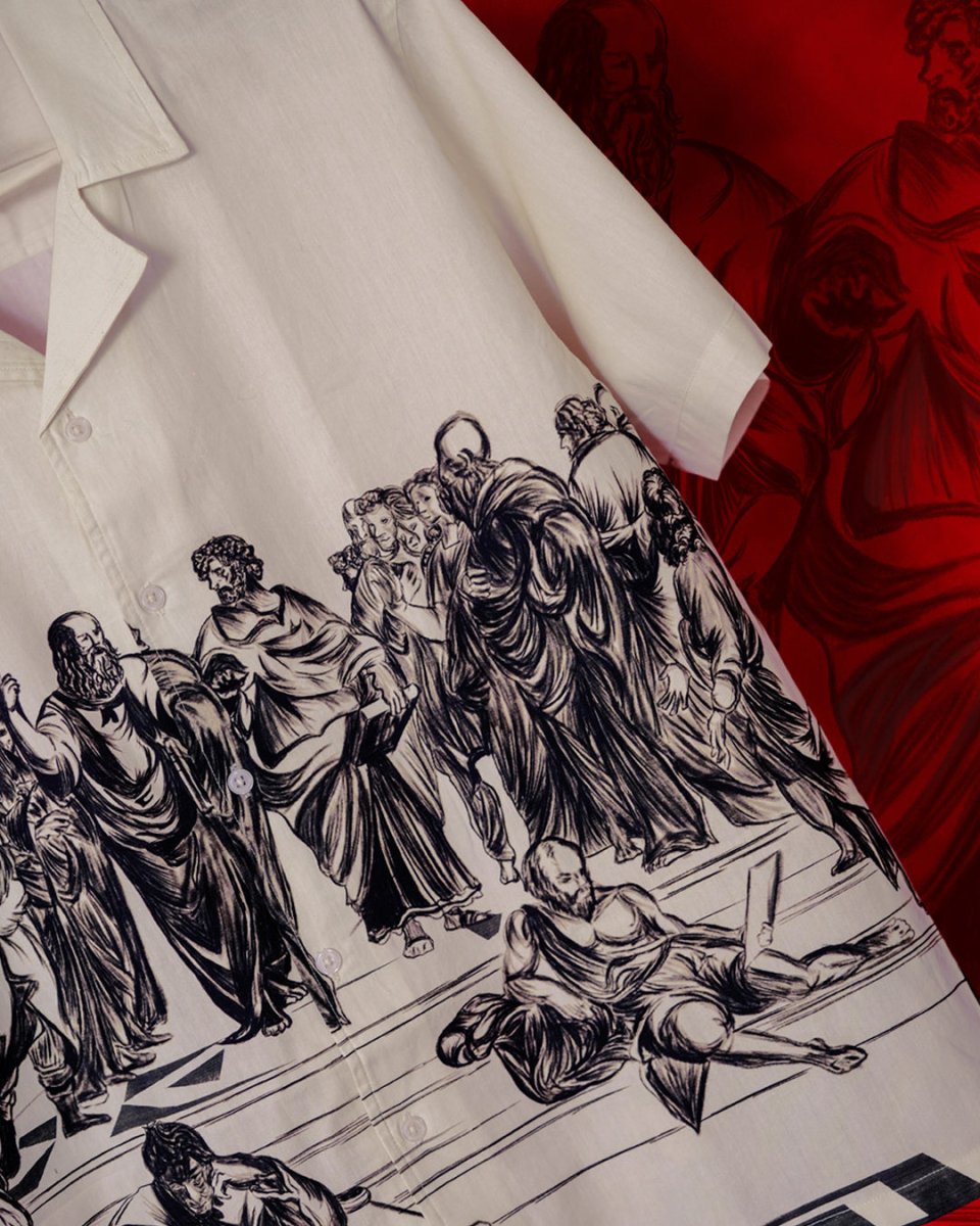 School of Athens - Men Shirt | Mydesignation
