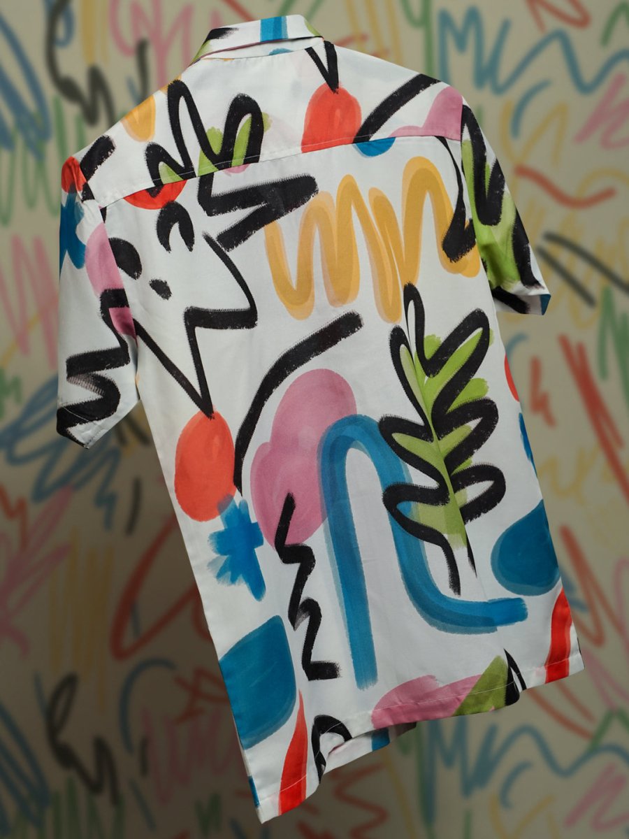 Scribble - Men Shirt | Mydesignation