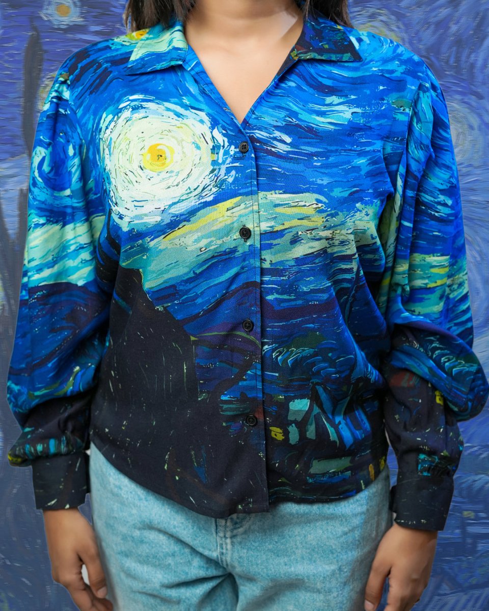 Starry Night - Women Shirt | Mydesignation