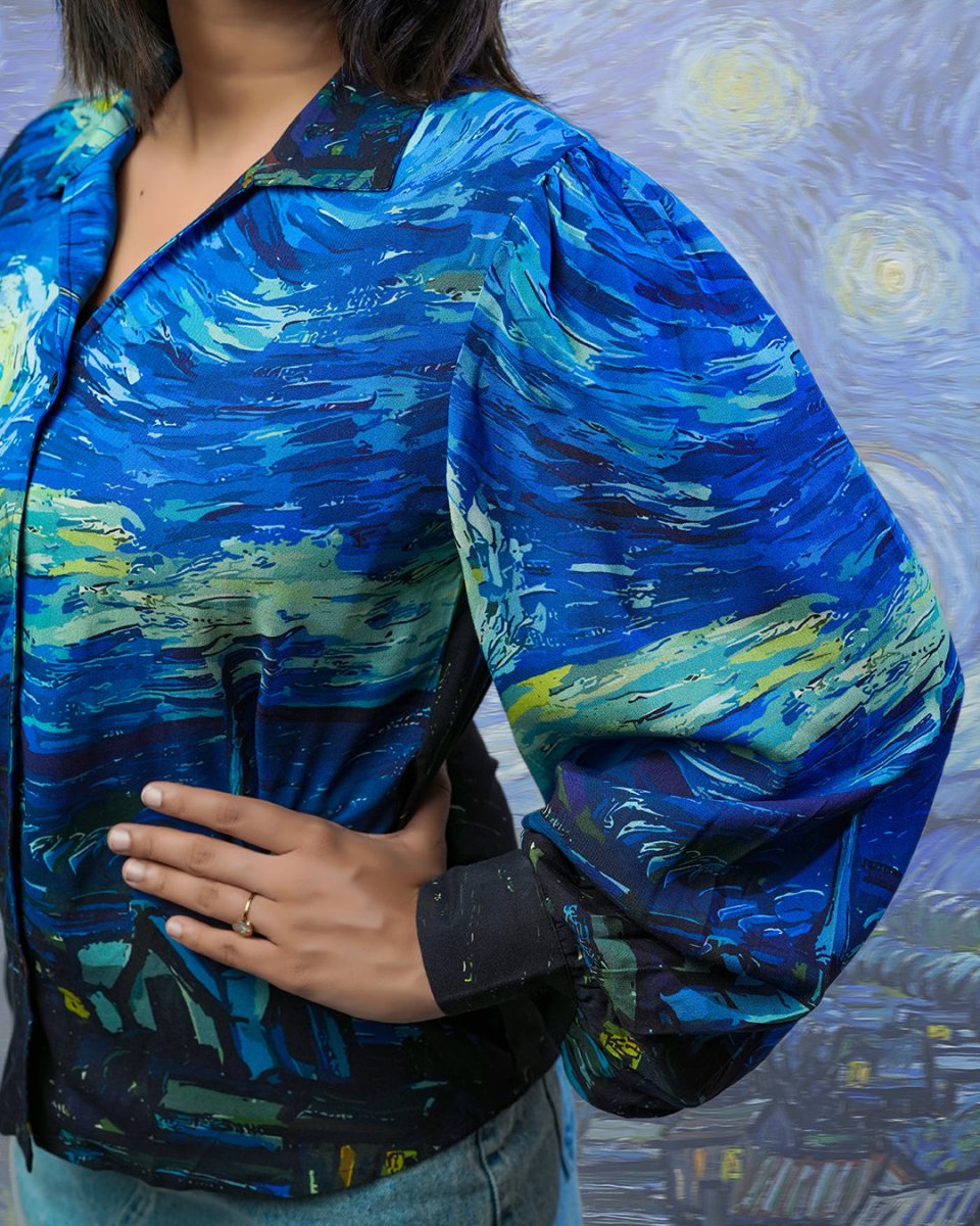 Starry Night - Women Shirt | Mydesignation