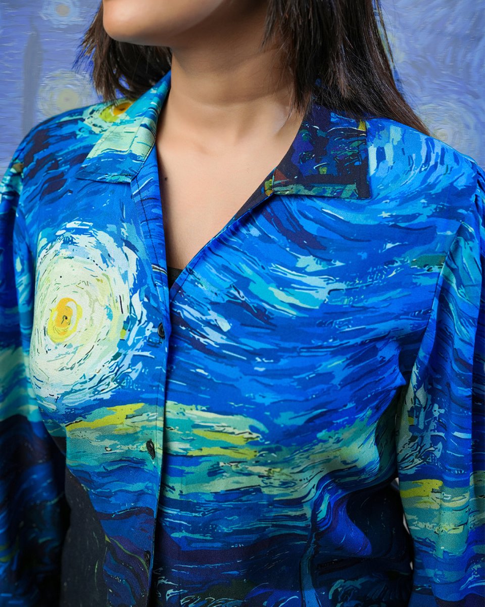 Starry Night - Women Shirt | Mydesignation