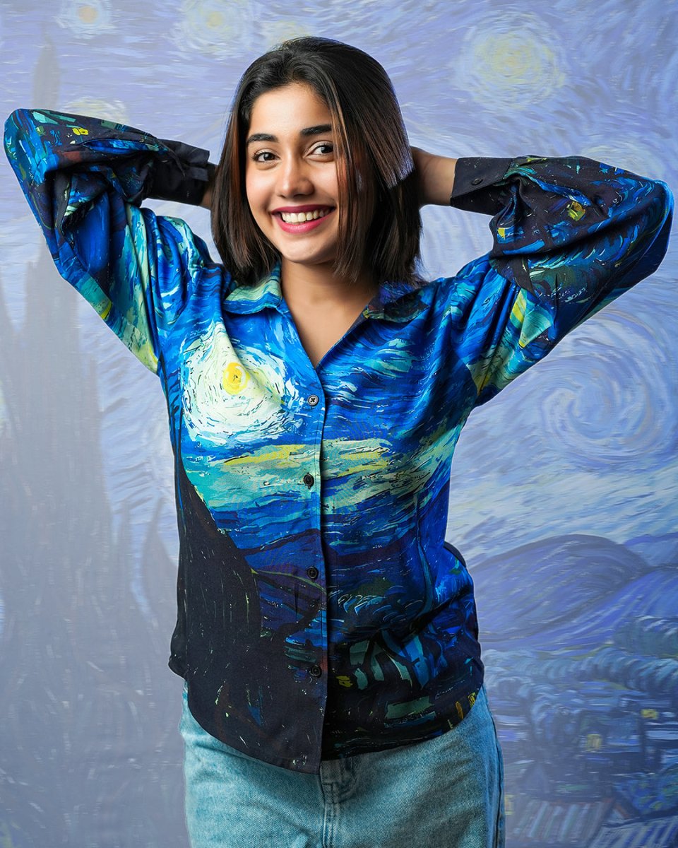 Starry Night - Women Shirt | Mydesignation