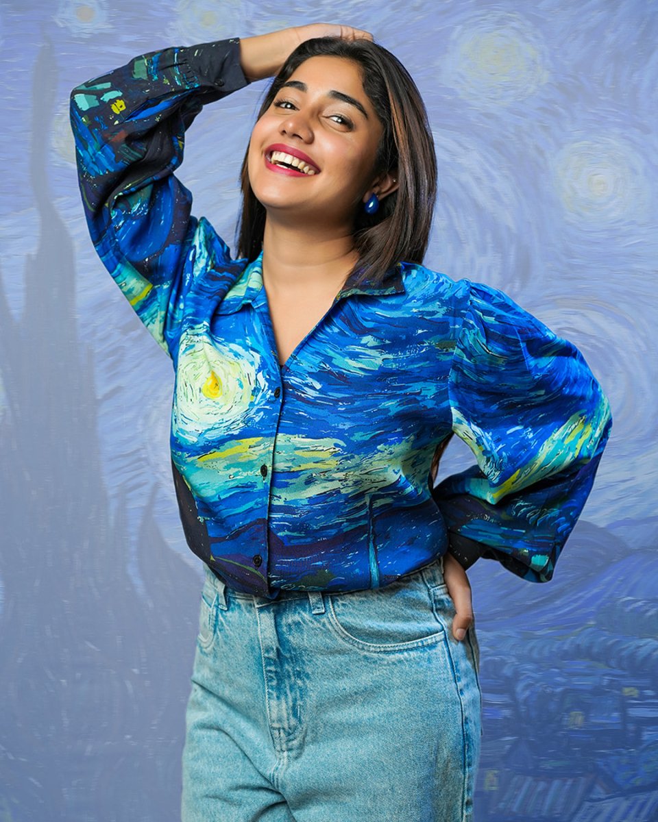 Starry Night - Women Shirt | Mydesignation