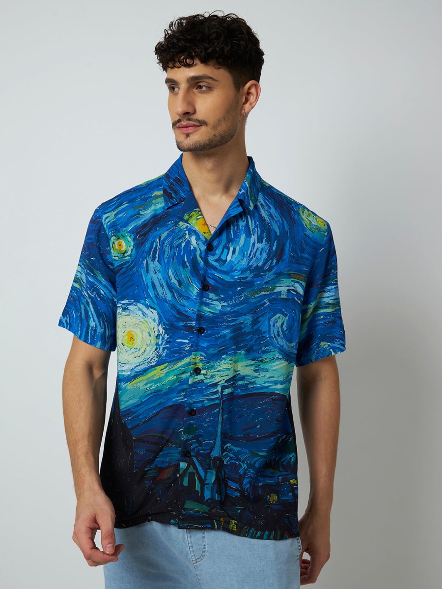 Starry Night - Men Shirt | Mydesignation