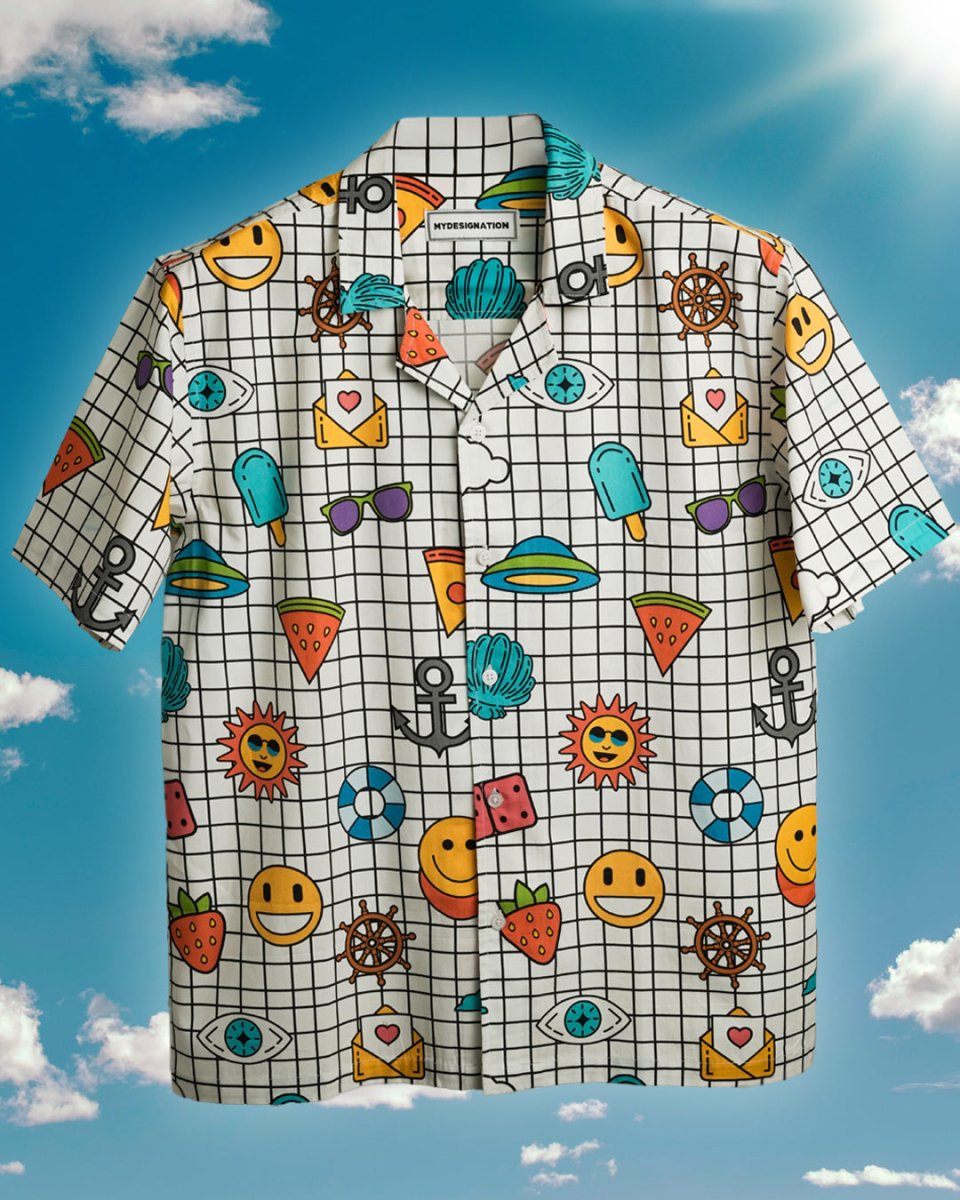Summer Doodles - Men Shirt | Mydesignation