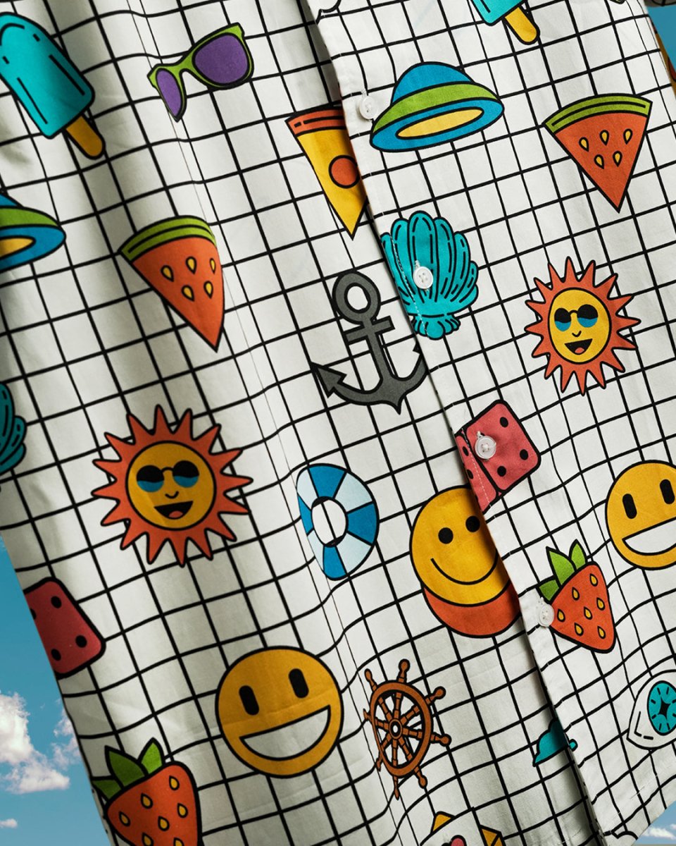 Summer Doodles - Men Shirt | Mydesignation