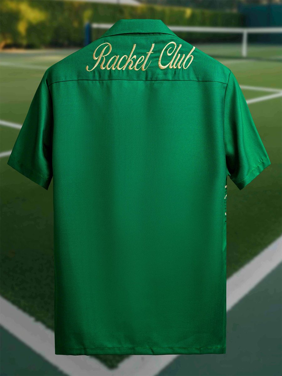 Tennis Embroidered Shirt - Sports Edition | Mydesignation