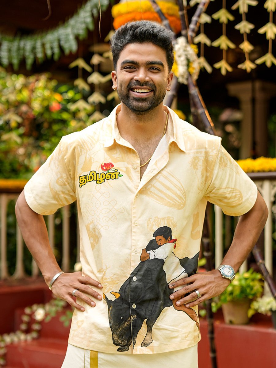 Thamizhan Shirt - Pongal Special | Mydesignation