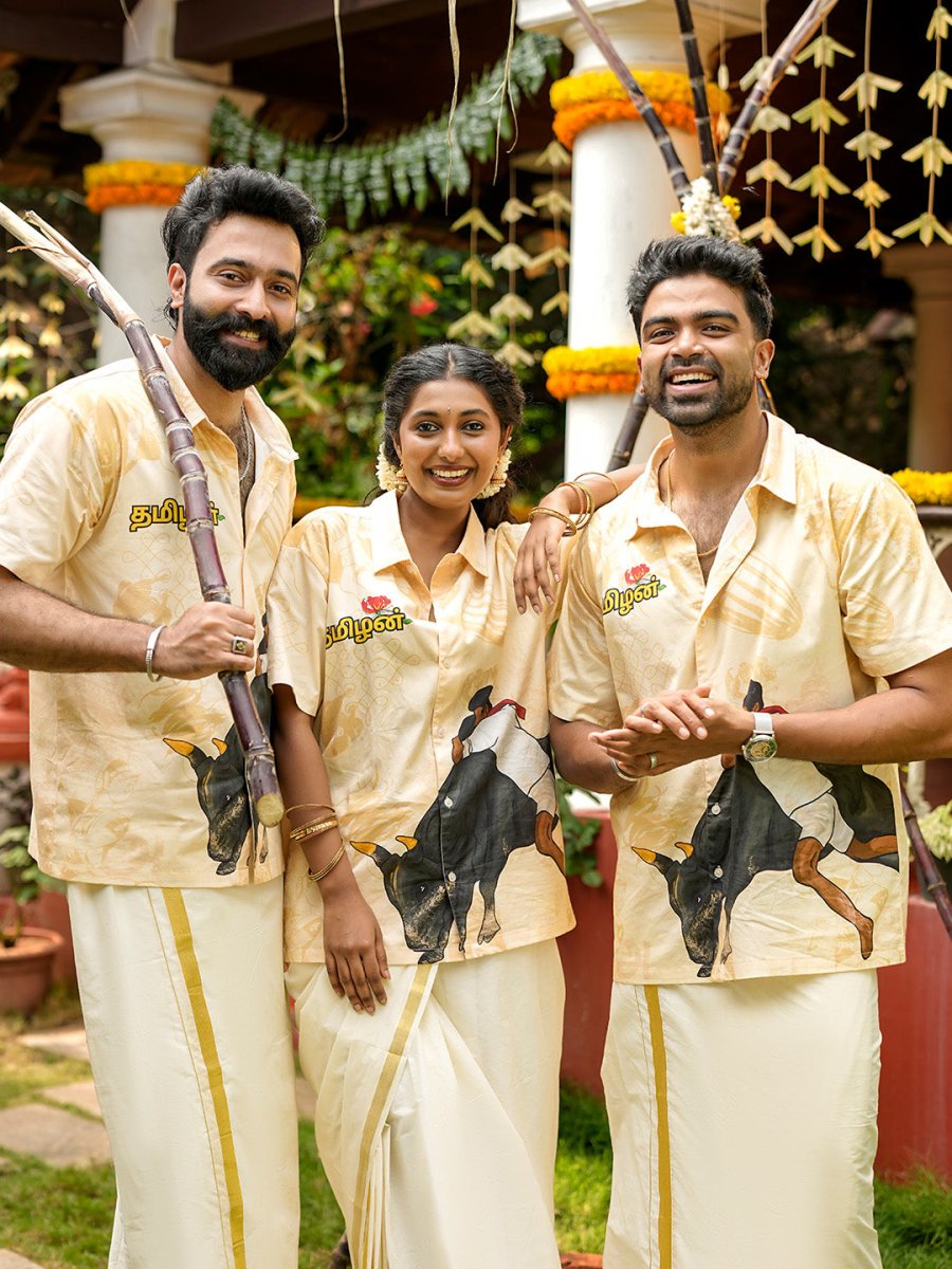 Thamizhan Shirt | Women - Pongal Special | Mydesignation