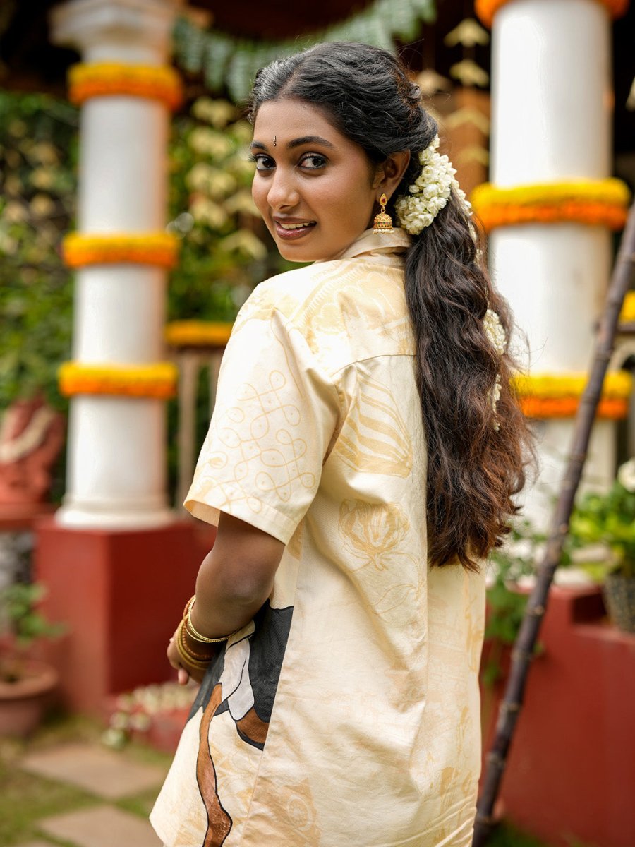 Thamizhan Shirt | Women - Pongal Special | Mydesignation