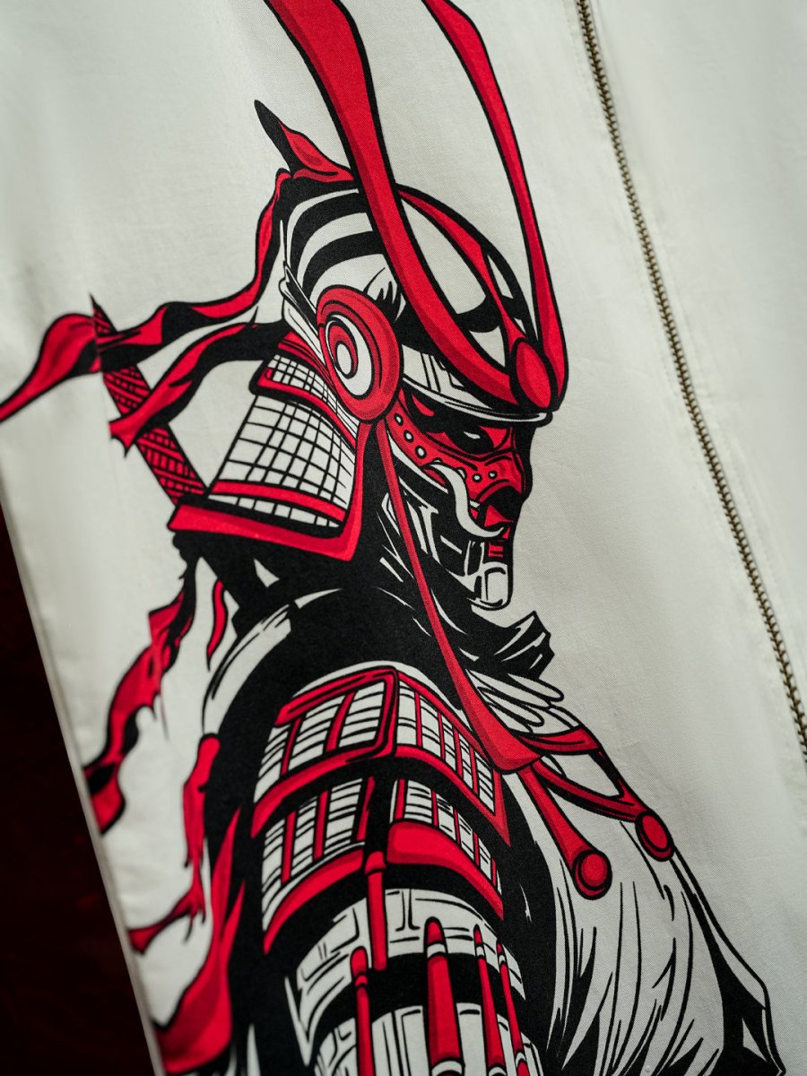 Theyyam Samurai Embroidered - Men Shirt | Mydesignation