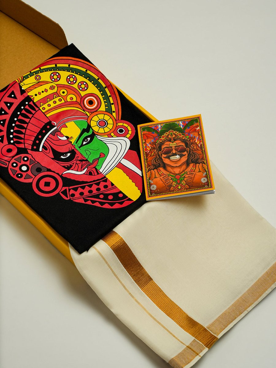 Theyyam Tshirt Box - Onam Special | Mydesignation