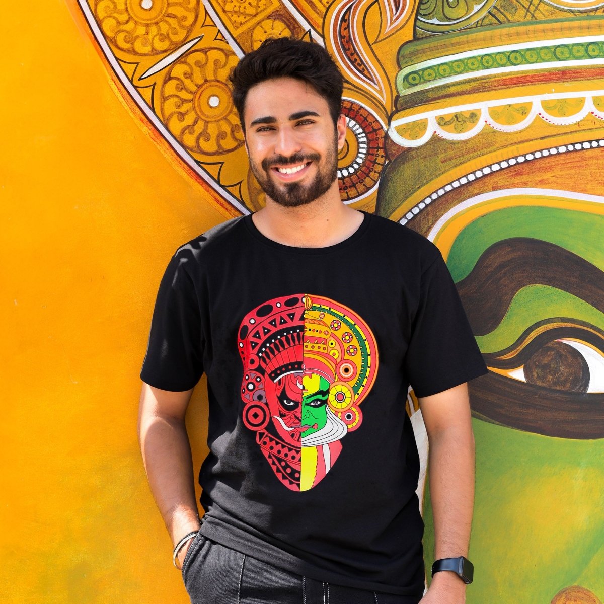 Theyyam Tshirt - Kathakali Theyyam Fusion - Men&