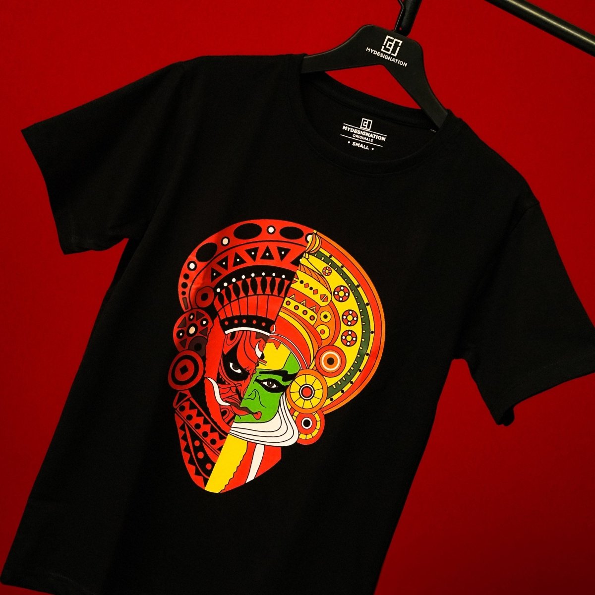 Buy Theyyam T-shirt Kathakali Print for Men Mydesignation
