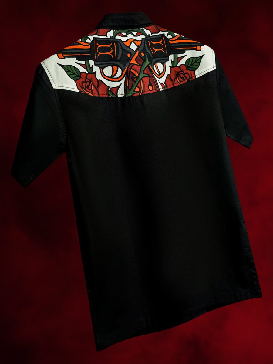 Tiger Embroidered - Men Shirt | Mydesignation