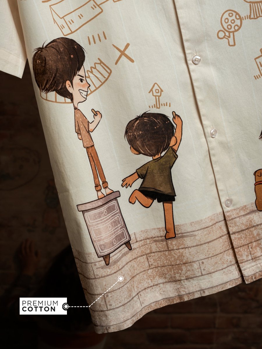 Timeless Scribble Shirt - Men Shirt | Mydesignation