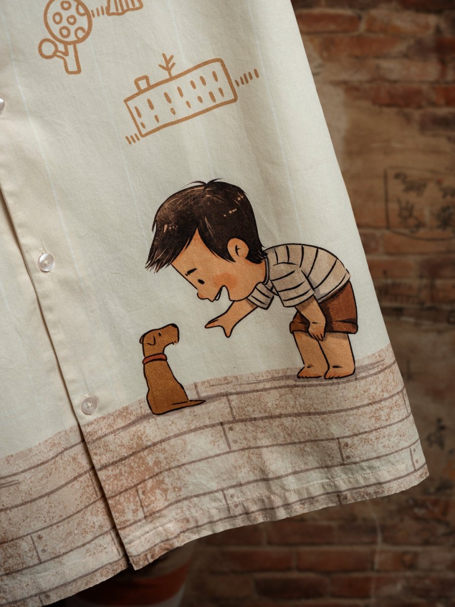 Timeless Scribble Shirt - Men Shirt | Mydesignation