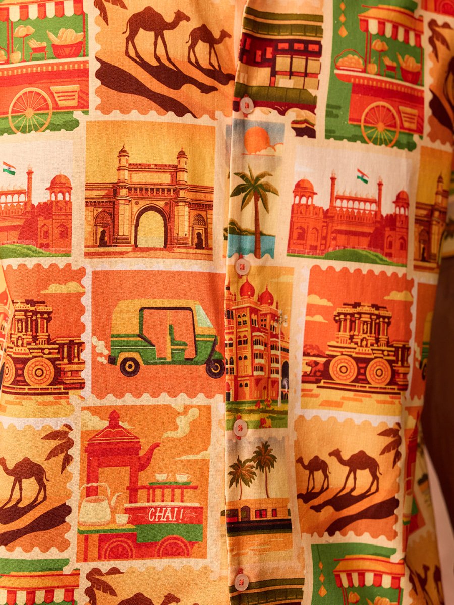 Travel Stamp - Shirt | Mydesignation