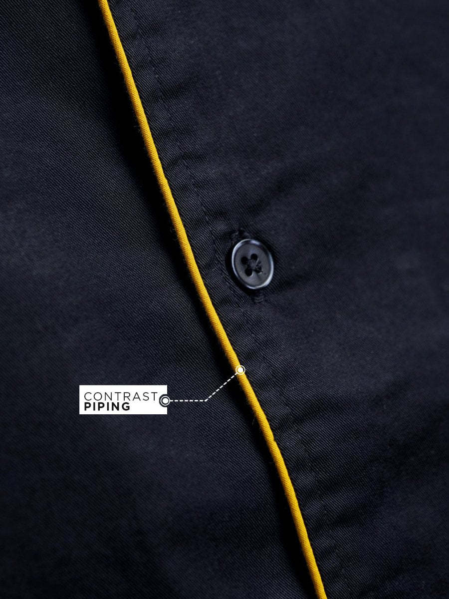 Trident Embroidered Shirt - Shirt | Mydesignation