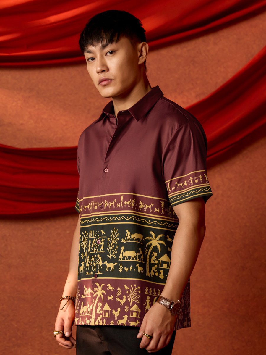 Warli Tales - Shirt | MyDesignation