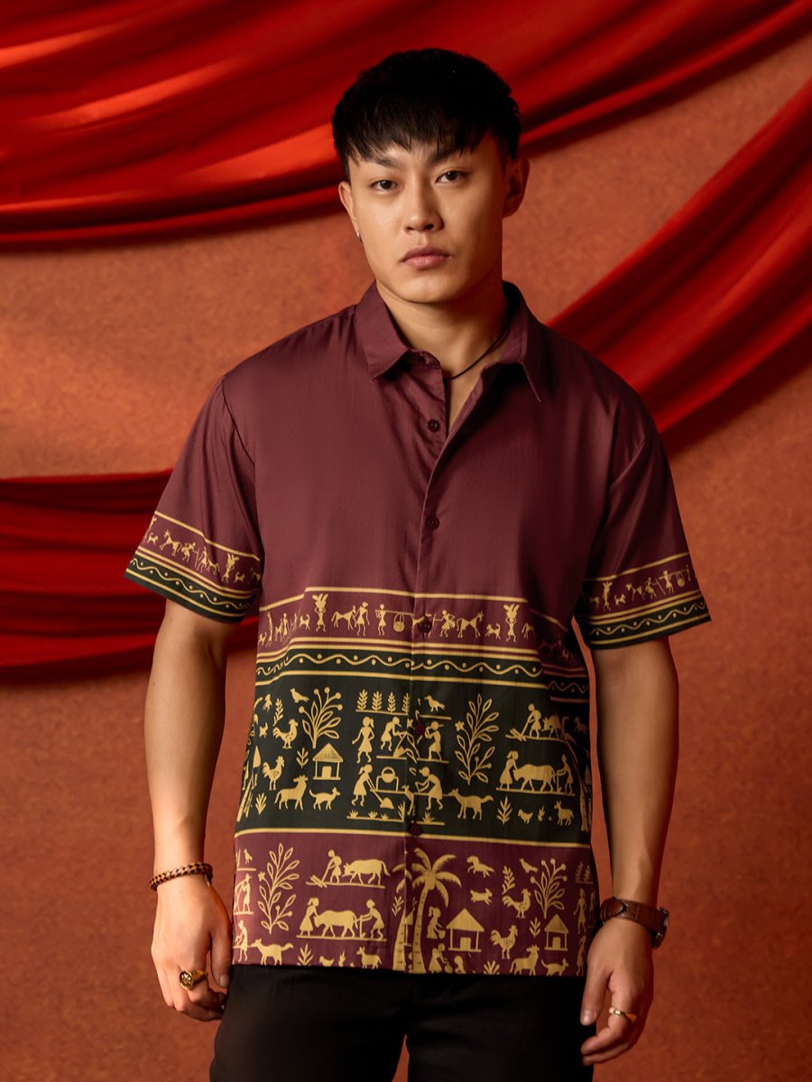 Warli Tales - Shirt | MyDesignation