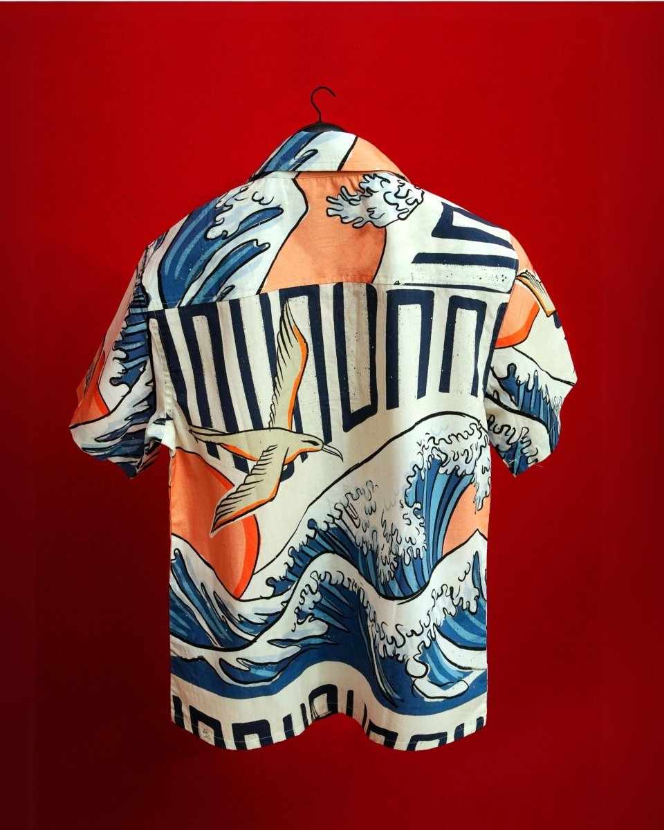 Wave - Men Shirt | Mydesignation