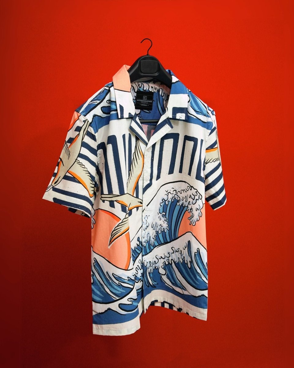 Wave - Men Shirt | Mydesignation