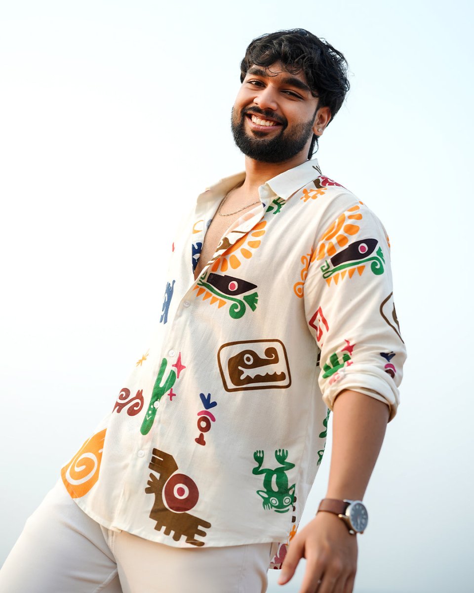 Western Doodles - Men Shirt | Mydesignation