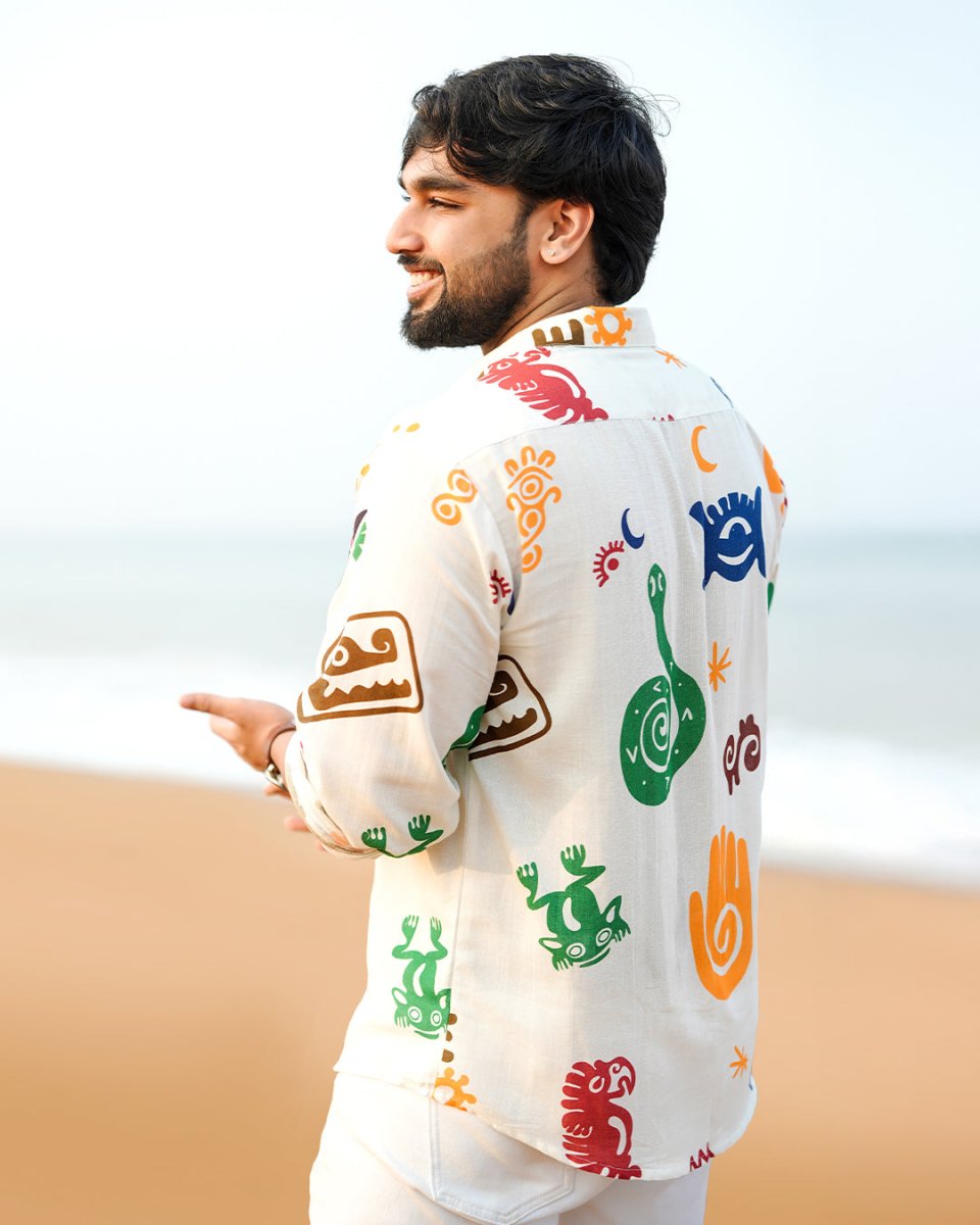 Western Doodles - Men Shirt | Mydesignation