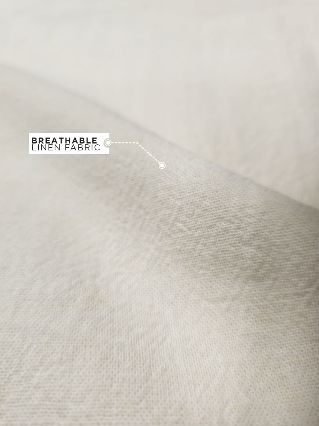 Off White Linen Pant