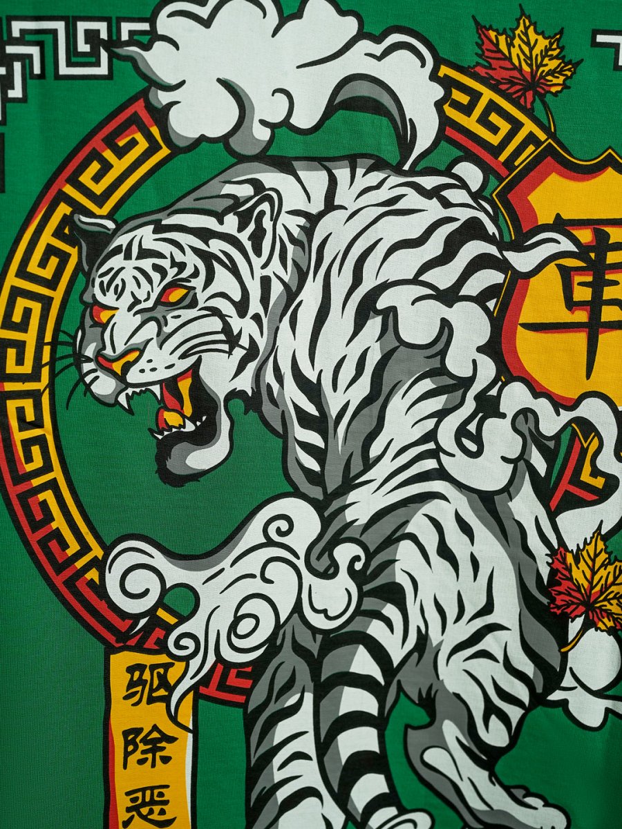 White Tiger - Men Oversized T-shirt | Mydesignation