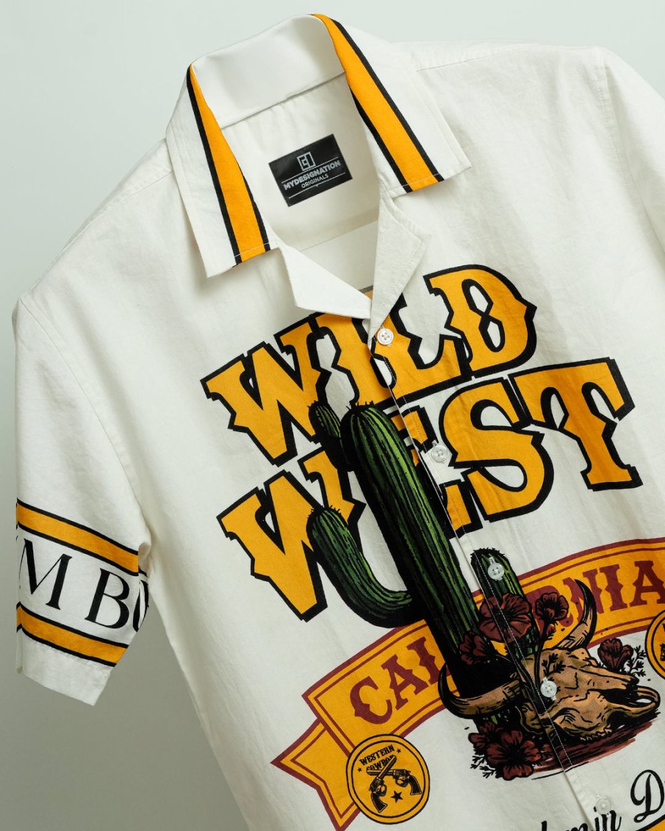 Wild West - Men Shirt | Mydesignation