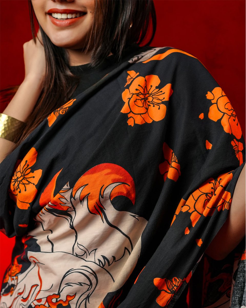 Wildflower Saree - Pre Draped Saree | Mydesignation